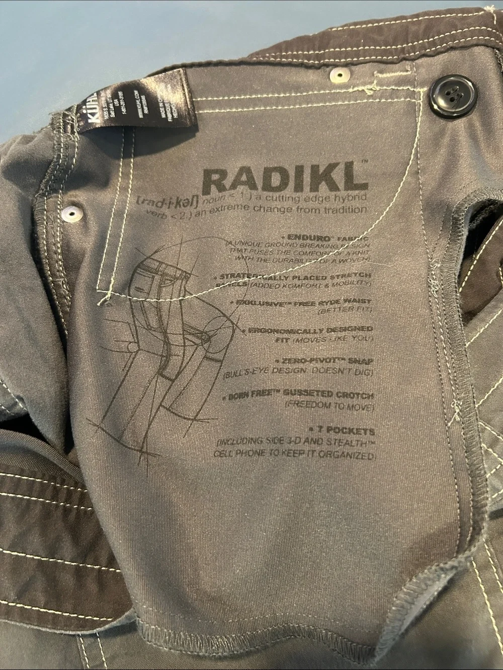 Kuhl Men's Pants - carbon is the color